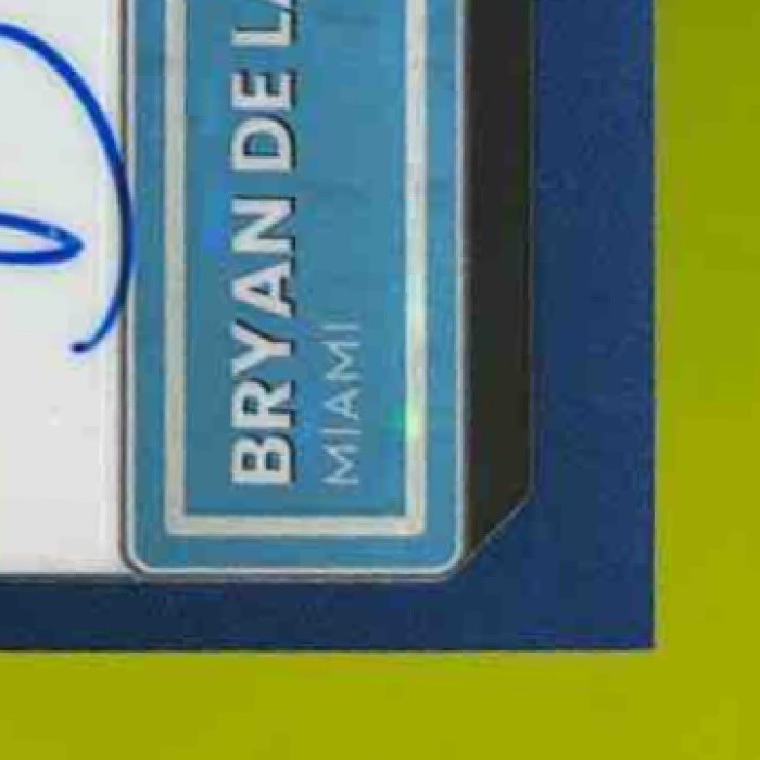 2022 i Donruss Optic Bryan De La Cruz Signatures Blue /99 Auto RC Miami Marlins - Sports Cards