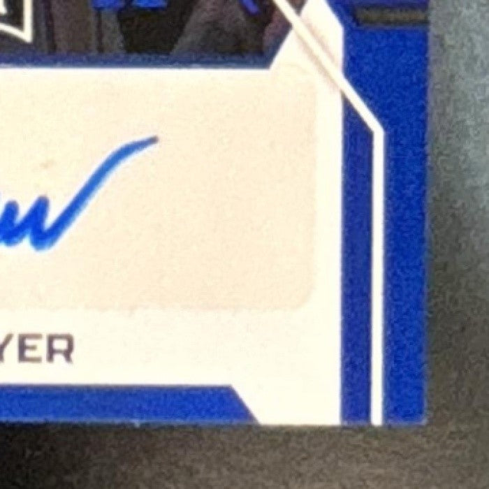 2022 Leaf Draft Jack Sawyer Auto Blue #BA-JS2 Ohio State Buckeyes - Sports Cards
