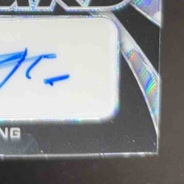 2022 Leaf Flash Bryce Young Forward Auto Kaleidoscope Silver 15/30 RC Alabama - Sports Cards