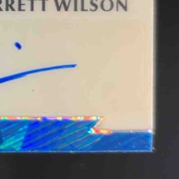 2022 Leaf Pro Set Metal Power Surge Crystal Blue Garrett Wilson /25 Auto - Sports Cards