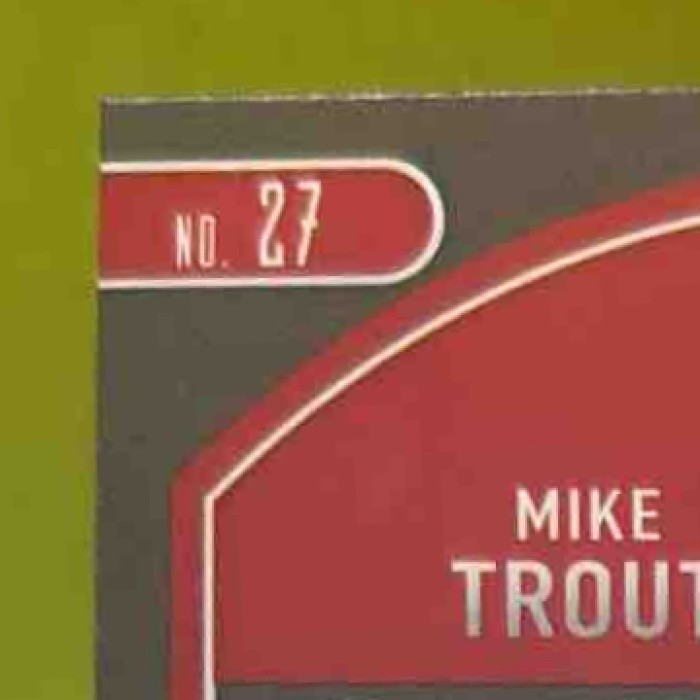 2022 Panini Absolute Mike Trout Gold /10 #27 Los Angeles Angels - Sports Cards