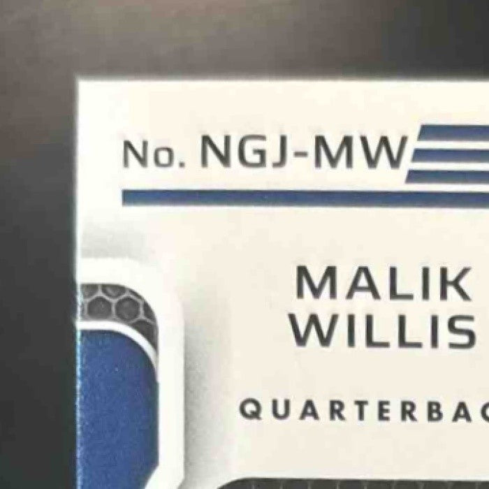 2022 Panini Certified Malik Willis New Generation Patch Pink /299 RC Titans - Sports Cards