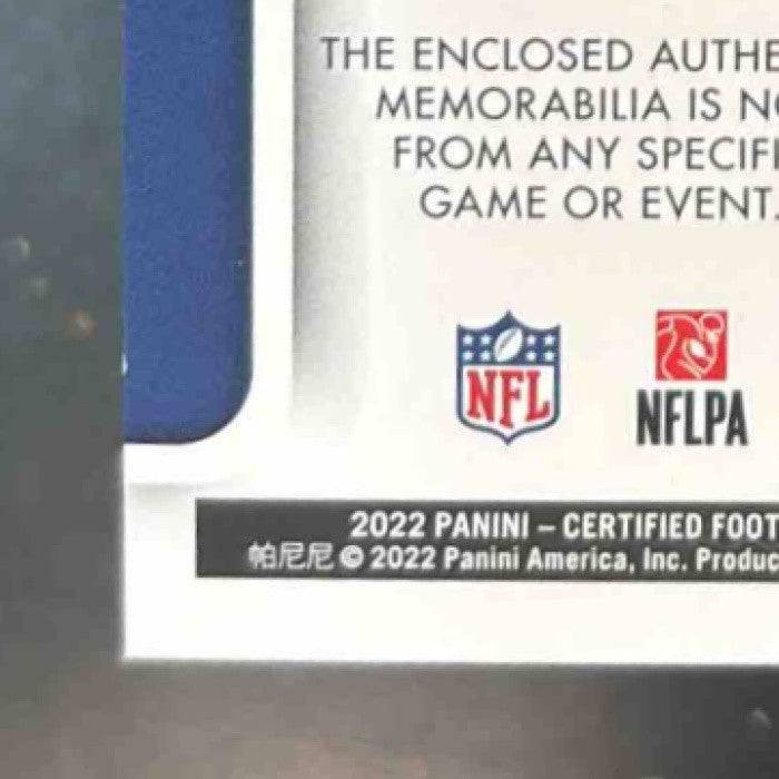 2022 Panini Certified Malik Willis New Generation Patch Pink /299 RC Titans - Sports Cards