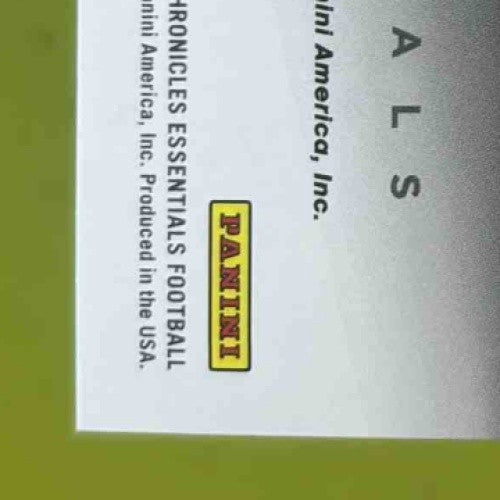 2022 Panini Chronicles Alec Pierce Essentials Auto 59/199 RC Indianapolis Colts - Sports Cards