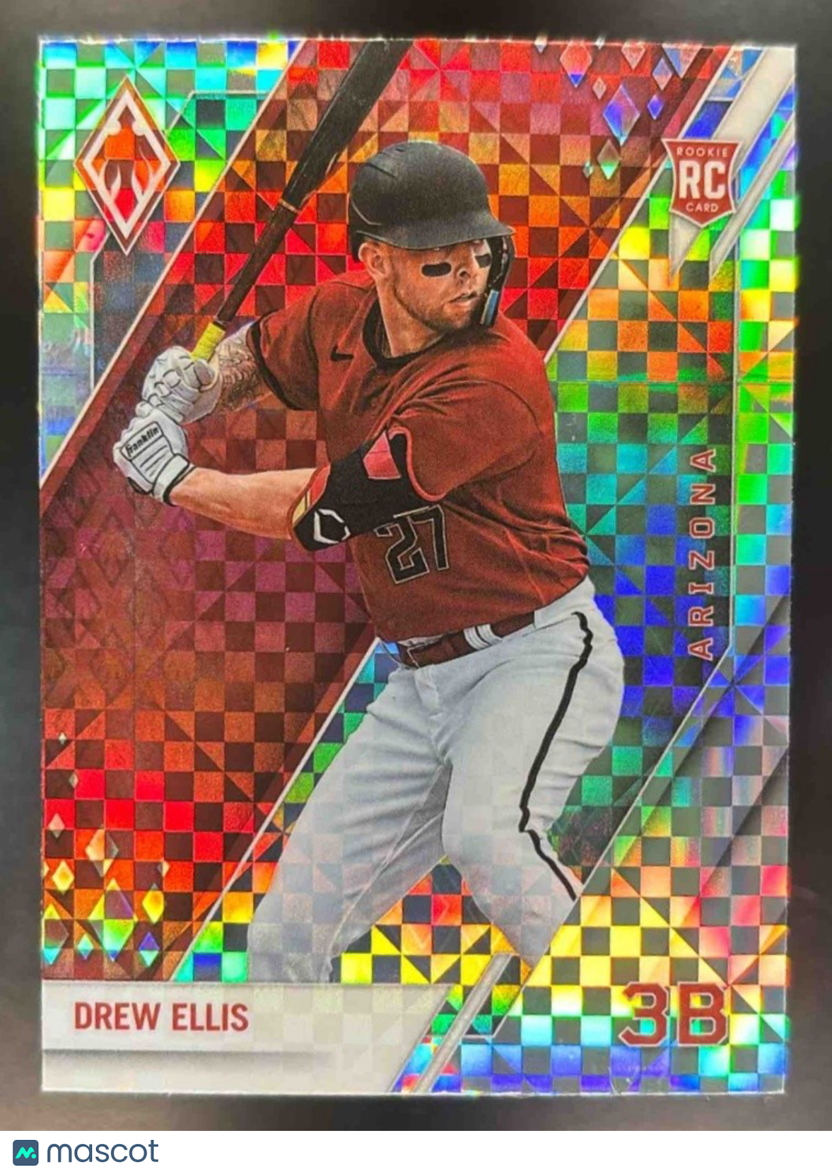 2022 Panini Chronicles Drew Ellis Phoenix Building Blocks #15 RC Diamondbacks - Sports Cards
