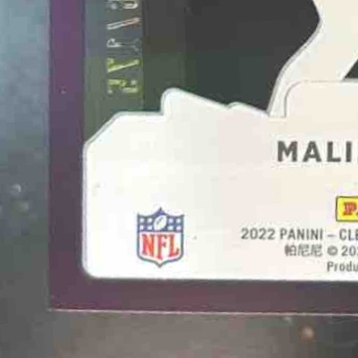 2022 Panini Clearly Donruss Malik Willis Purple /175 #53 RC Tennessee Titans - Sports Cards