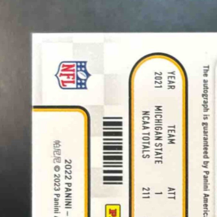 2022 Panini Contenders Connor Heyward Championship Ticket Auto /49 RC Steelers - Sports Cards