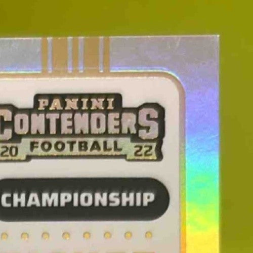 2022 Panini Contenders Kyle Hamilton Championship Ticket /49 #128 RC Auto Ravens - Sports Cards