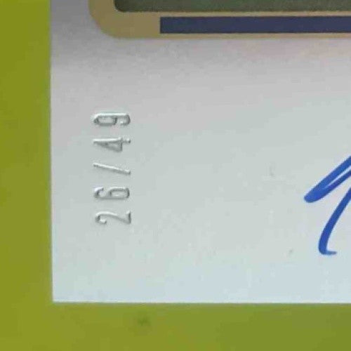 2022 Panini Contenders Kyle Hamilton Championship Ticket /49 #128 RC Auto Ravens - Sports Cards