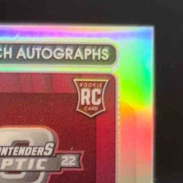 2022 Panini Contenders Optic Brian Robinson Jr. Rookie Patch Auto 15/75 - Sports Cards