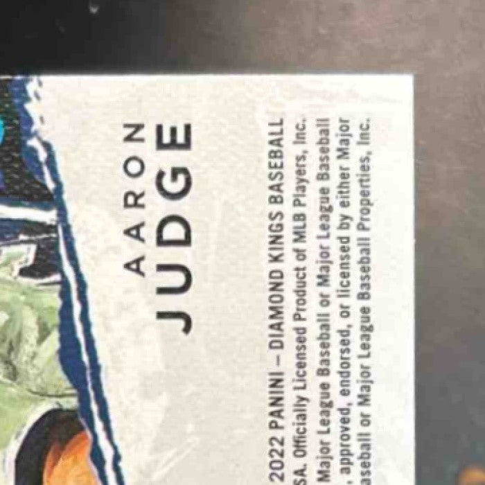 2022 Panini Diamond Kings Aaron Judge Aficionado New York Yankees - Sports Cards
