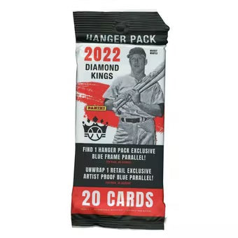 2022 Panini Diamond Kings Baseball Jumbo Value Hanger Pack - MLB Jumbo Value Pack