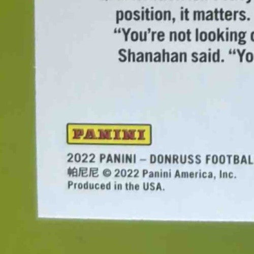 2022 Panini Donruss Brock Purdy #374 RC Rated Rookie San Francisco 49ers - Sports Cards