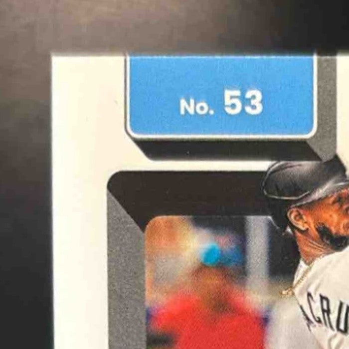 2022 Panini Donruss Bryan De La Cruz Season Stat Line /296 #53 RC Miami Marlins - Sports Cards