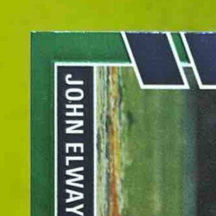 2022 Panini Donruss Elite John Elway Field Vision Green #FV10 Denver Broncos - Sports Cards