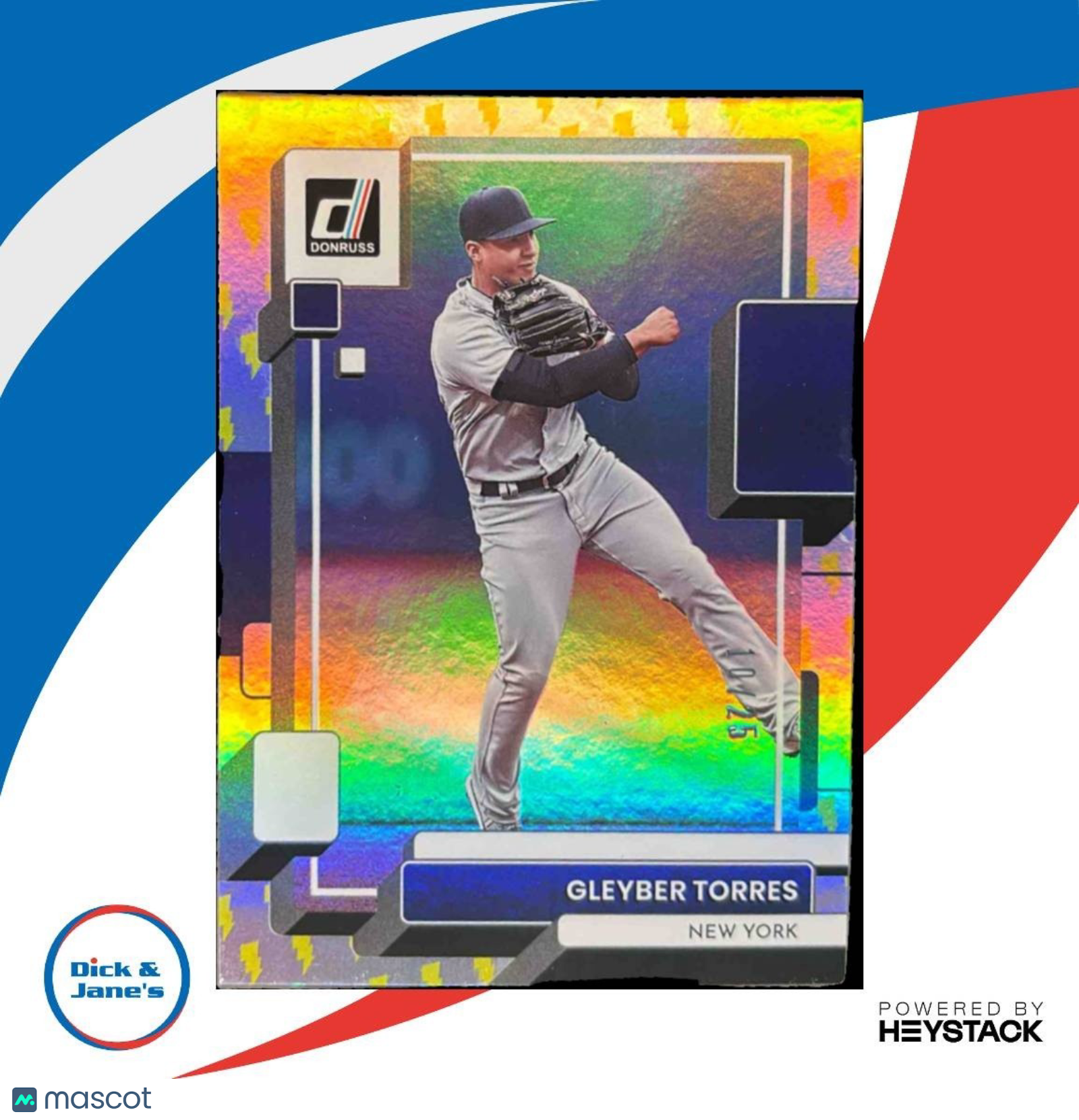 2022 Panini Donruss Gleyber Torres Voltage /25 #226 New York Yankees - Sports Cards