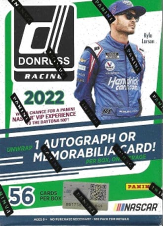 2022 Panini Donruss NASCAR Racing Blaster Box (Lime Green Parallels) - NASCAR