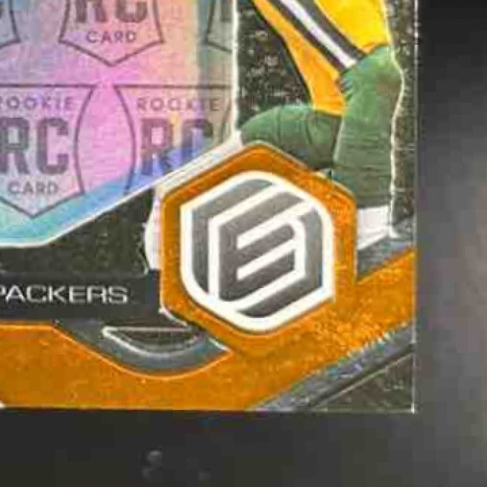 2022 Panini Elements Christian Watson Rookie Neon Signs /75 Auto RC Packers - Sports Cards