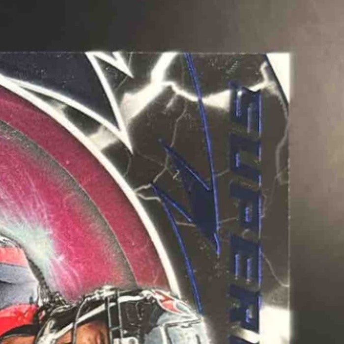 2022 Panini Elements John Metchie III Supercharged Cobalt /27 MEM RC Texans - Sports Cards