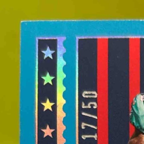 2022 Panini Encased Tyreek Hill Choice Materials Sapphire 17/50 Miami Dolphins - Sports Cards