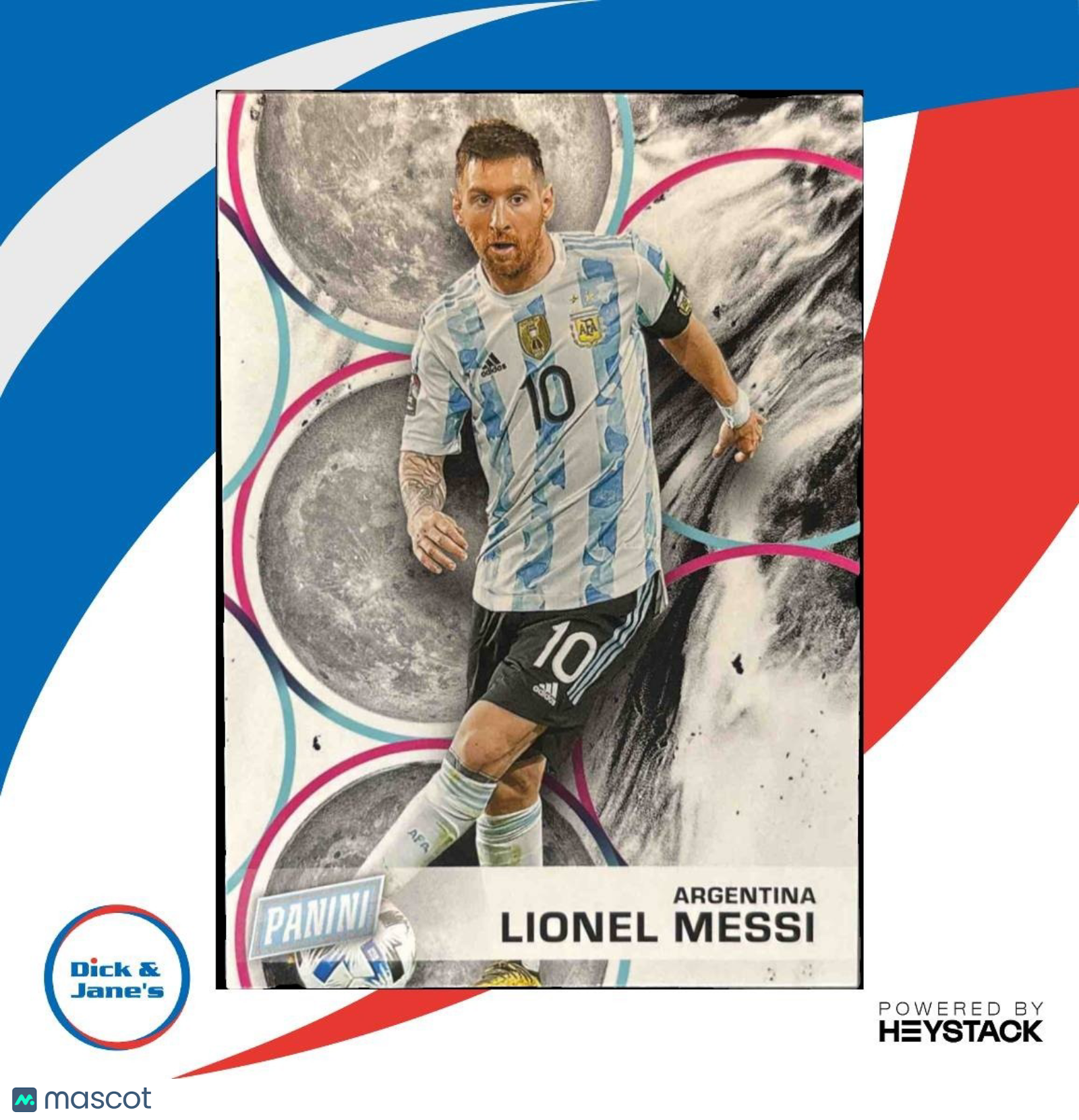2022 Panini Father’s Day Lionel Messi #FD4 - Sports Cards