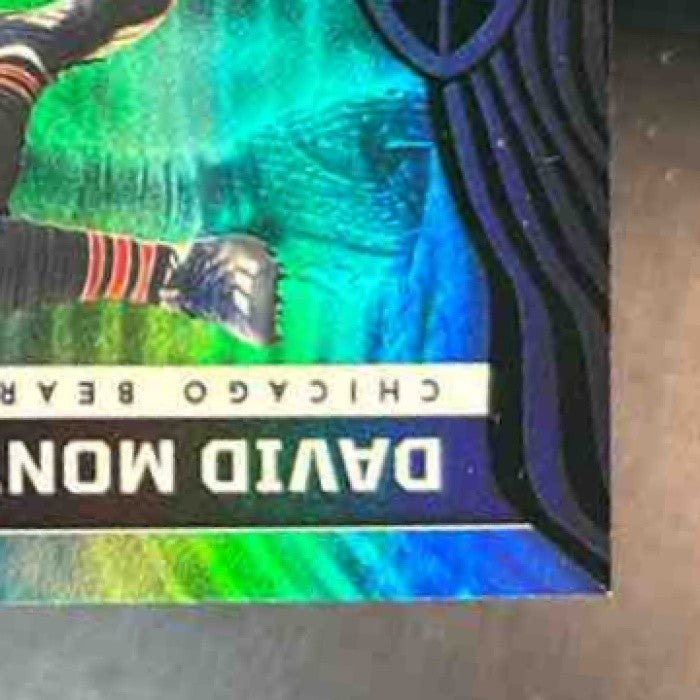 2022 Panini Illusions David Montgomery Trophy Collection Teal /175 Chicago Bears - Sports Cards