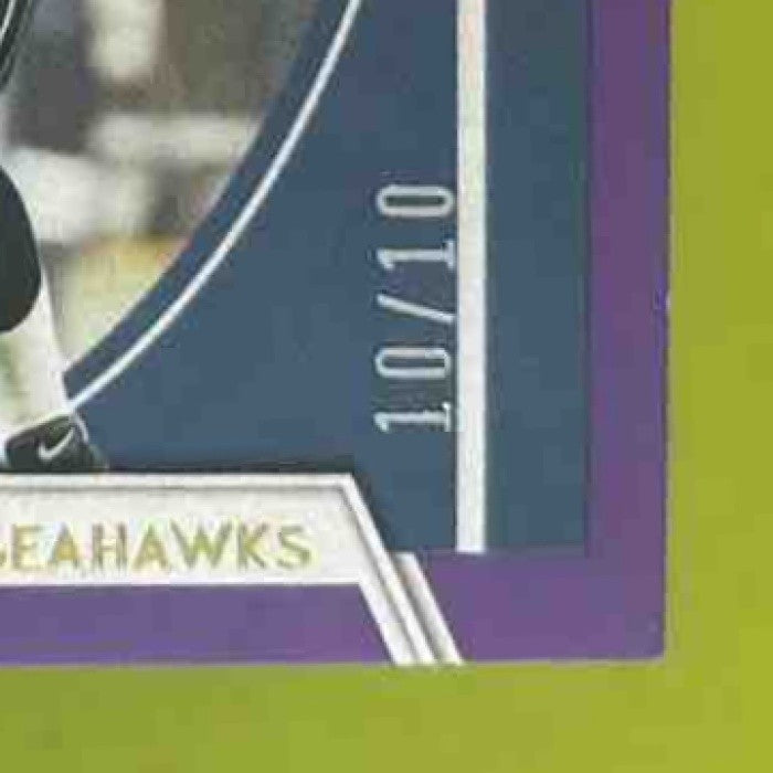 2022 Panini Legacy Shaun Alexander For the Ages Violet 10/10 Seattle Seahawks - Sports Cards