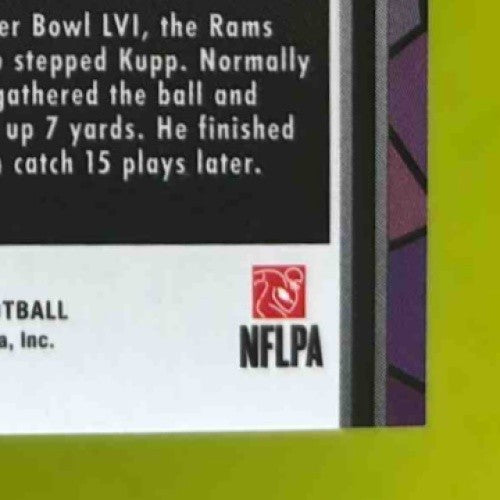 2022 Panini Mosaic Cooper Kupp Glass #GM 16 Los Angeles Rams Sports Cards