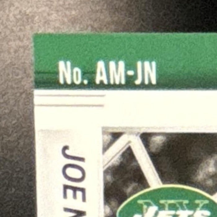 2022 Panini Mosaic Joe Namath Auto Mosaic Blue /49 #AM-JN Auto New York Jets - Sports Cards