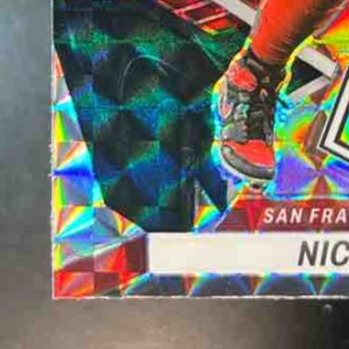 2022 Panini Mosaic Nick Bosa Mosaic Genesis #180 San Francisco 49ers - Sports Cards