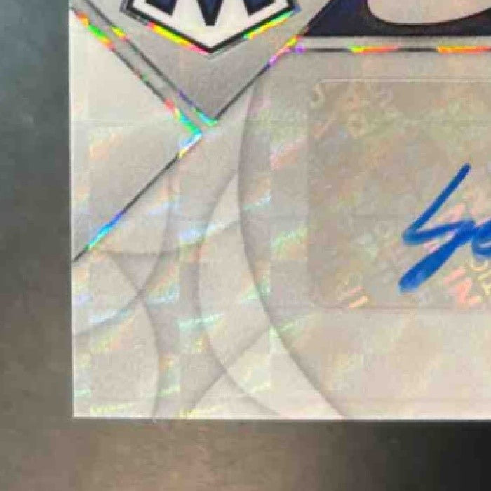 2022 Panini Mosaic Yonny Hernandez Scripts #SC-YH Auto RC Texas Rangers - Sports Cards