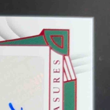 2022 Panini National Treasures Jeremy Ruckert 27/99 #135 RC Auto New York Jets - Sports Cards