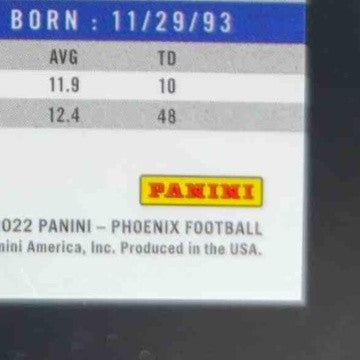 2022 Panini Phoenix Stefon Diggs Green Lazer 9/25 #1 Buffalo Bills - Sports Cards