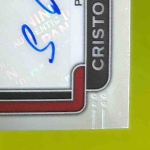 2022 Panini Prizm Cristopher Sanchez Rookie Auto #RA-SZ RC Philadelphia Phillies - Sports Cards