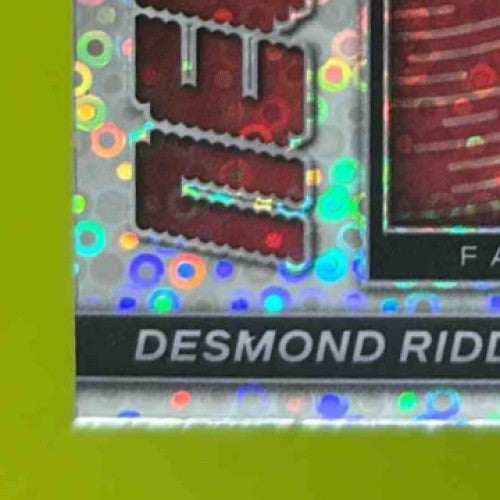 2022 Panini Prizm Desmond Ridder New Recruits No Huddle Prizms Atlanta Falcons - Sports Cards