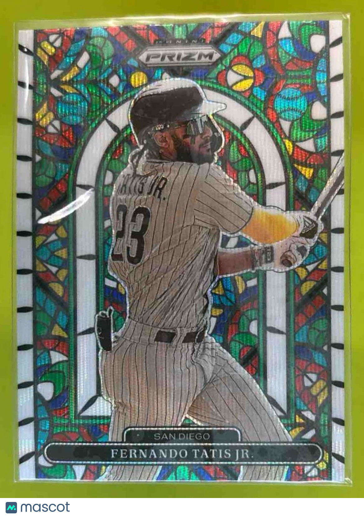 2022 Panini Prizm Fernando Tatis Jr. Stained Glass #SG-1 San Diego Padres - Sports Cards