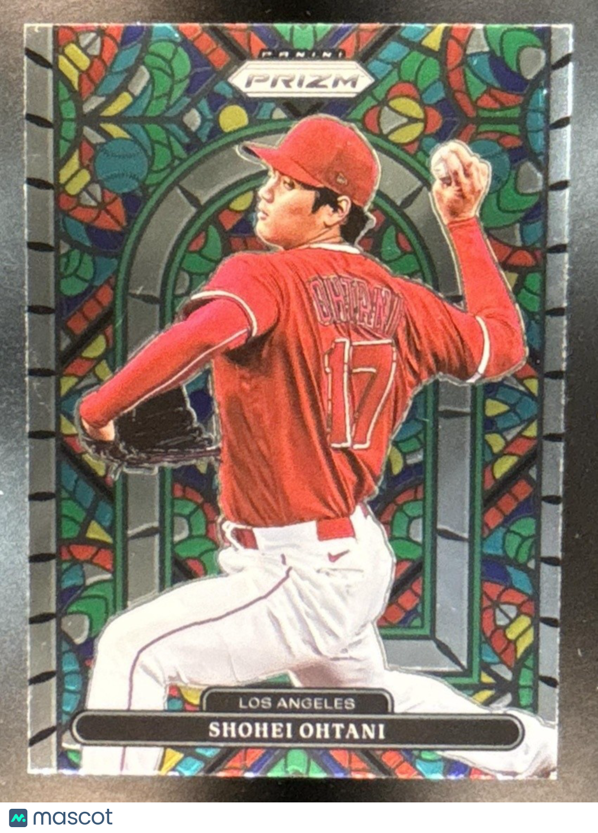 2022 Panini Prizm Shohei Ohtani Stained Glass #SG-3 Los Angeles Angels - Sports Cards