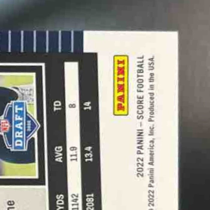 2022 Panini Score John Metchie III Dots Gold 94/225 #387 RC Houston Texans - Sports Cards