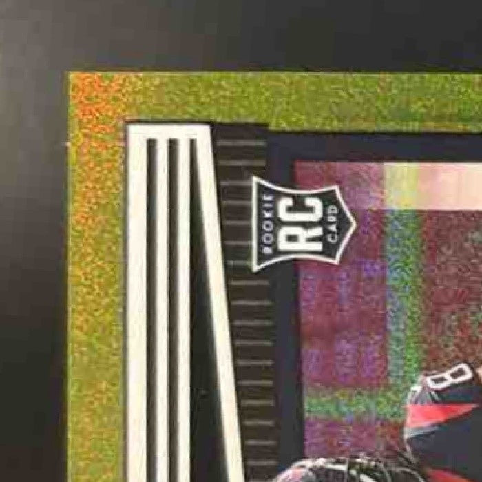 2022 Panini Score John Metchie III Dots Gold 94/225 #387 RC Houston Texans - Sports Cards