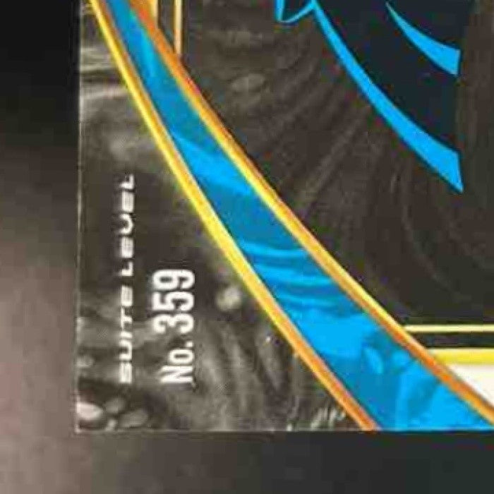 2022 Panini Select Brian Burns Red Disco Prizm /49 #359 Suite Carolina Panthers - Sports Cards