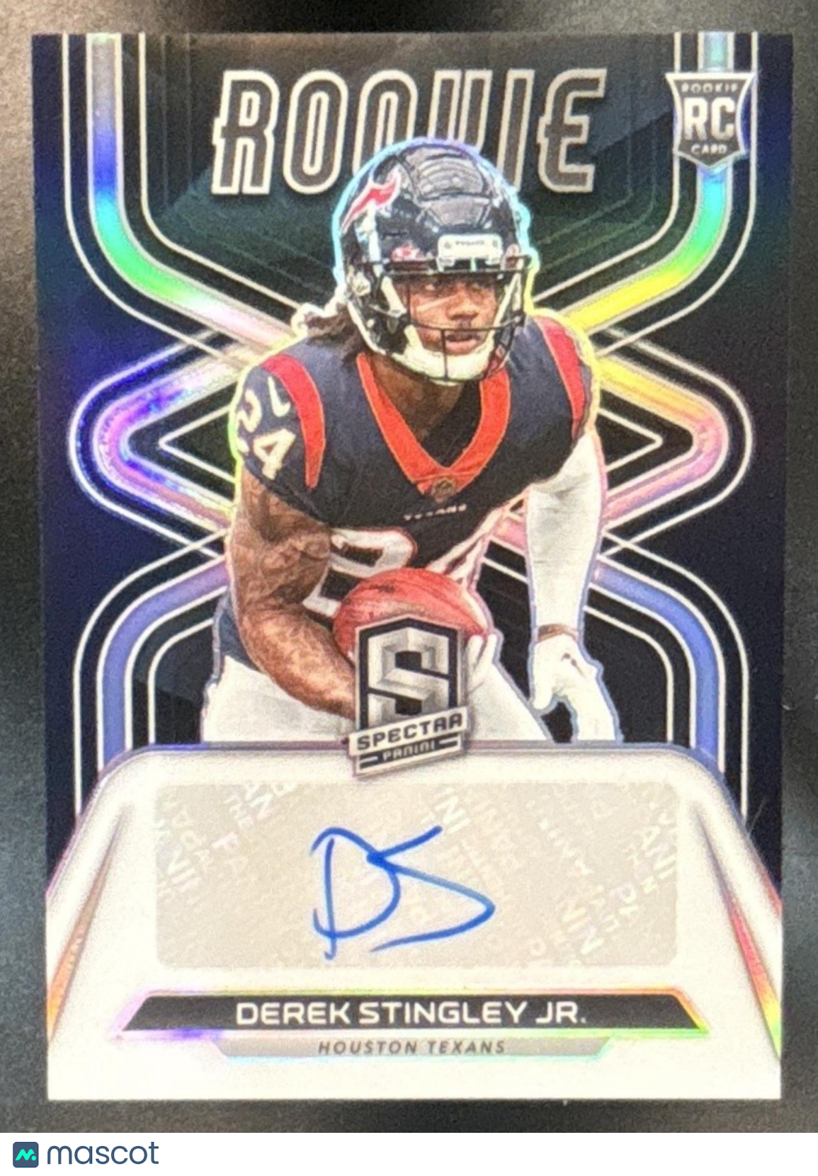 2022 Panini Spectra Derek Stingley Jr. Rookie Auto /99 #1 RC Houston Texans - Sports Cards