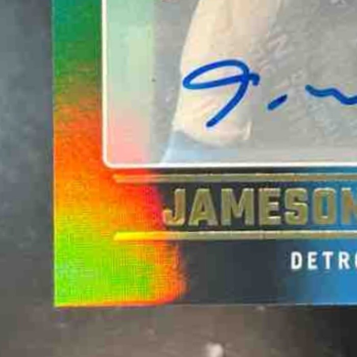 2022 Panini Zenith Jameson Williams Auto /25 #108 RC Detroit Lions - Sports Cards