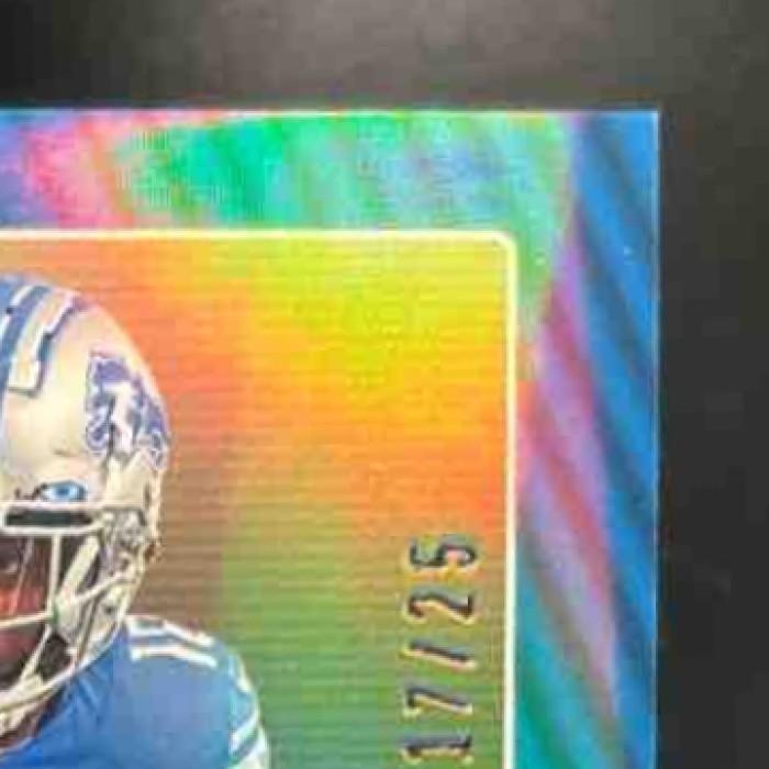 2022 Panini Zenith Jameson Williams Auto /25 #108 RC Detroit Lions - Sports Cards