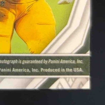 2022 Phoenix AJ Dillon Veteran Auto Materials Black 10/10 Green Bay Packers - Sports Cards
