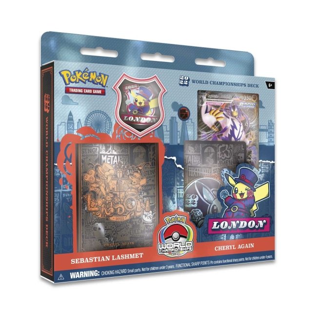2022 Pokémon World Championships Deck (Sebastian Lashmet Cheryl Again) - Pokemon Deck