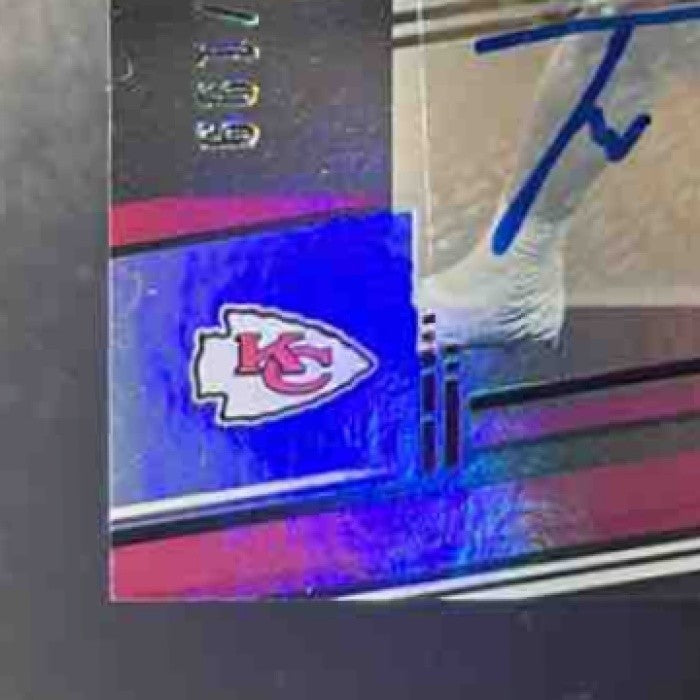 2022 Prestige Trent McDuffie Signatures Red /199 #334 RC Auto Kansas City Chiefs - Sports Cards