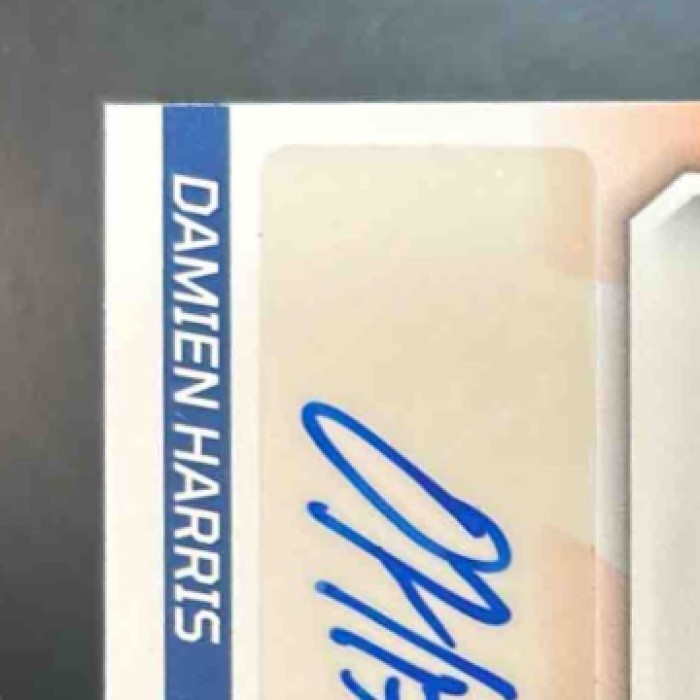 2022 Rookie & Stars Damien Harris Great American Signatures /25 MEM Auto Patriot - Sports Cards
