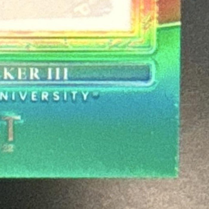2022 Select Draft Picks Kenneth Walker III Youth Explosion Auto Green /5 RC Auto - Sports Cards