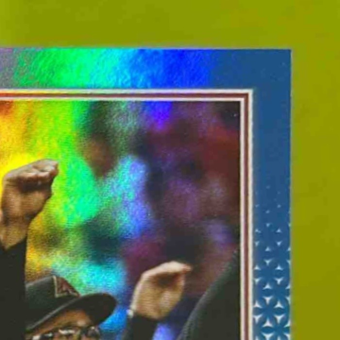 2022 Topps 1st Edition Eduardo Escobar Light Blue Foil /5 #207 Milwaukee Brewers - Sports Cards