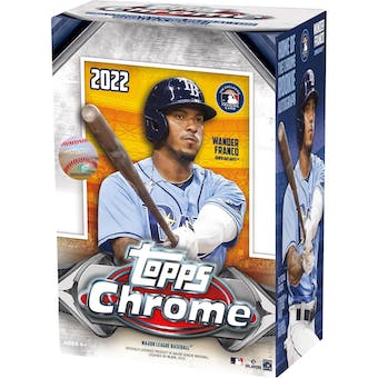 2022 Topps Chrome Baseball 8-Pack Blaster Box - Sports Collectibles
